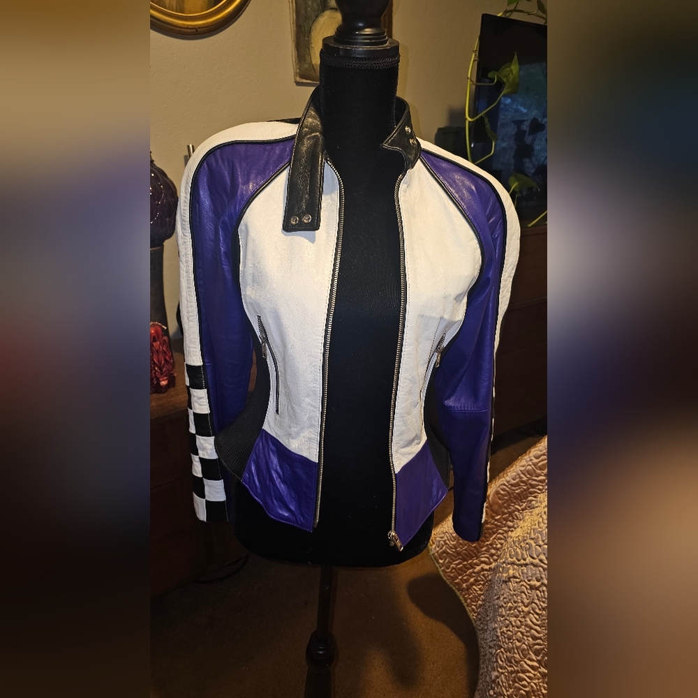 Vintage North Beach leather jacket